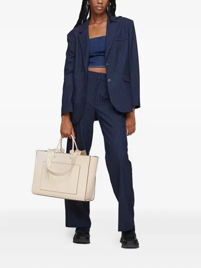 Tous Amaya Knotted-handle Tote Bag In Neutral