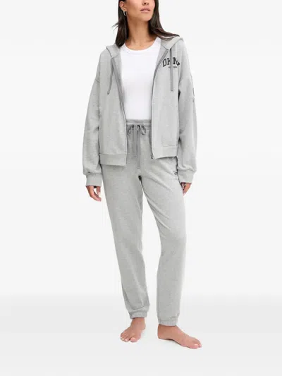Dkny Hooded Zip-up Pyjama Set In Multi