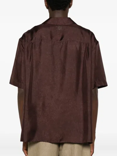 Loewe Albers Bowling Shirt Shirts Multicolor In Animal Print