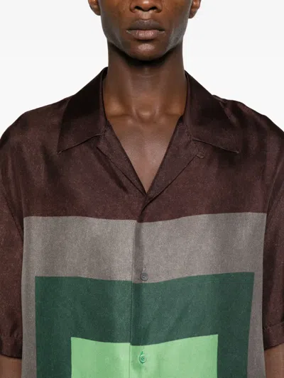 Loewe Albers Bowling Shirt Shirts Multicolor In Animal Print