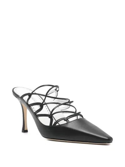 Manolo Blahnik Netas Mules In Multi