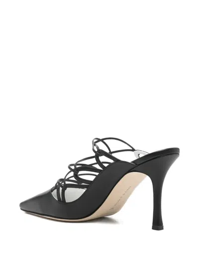 Manolo Blahnik Netas Mules In Multi