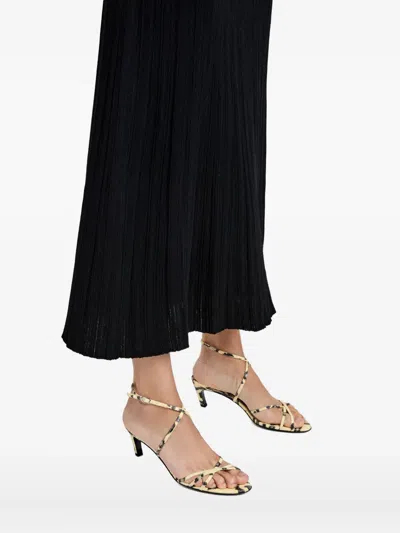 Proenza Schouler Uma Embossed-python Sandals In Multi