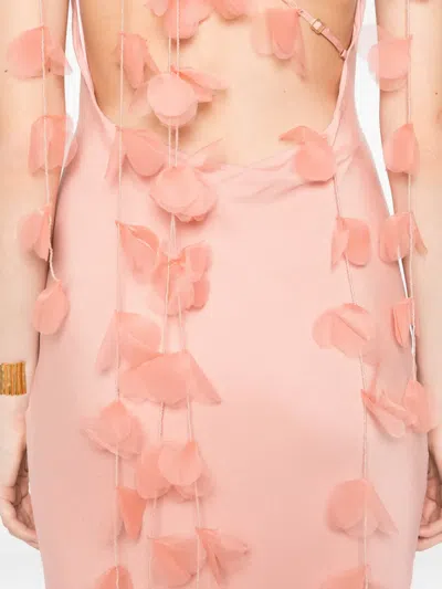 Cult Gaia Embellished Maxi Gown In Animal Print