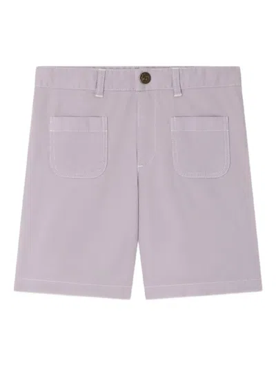 Bonpoint Eureka Pocket Shorts In Purple
