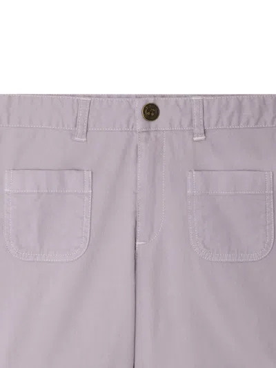 Bonpoint Eureka Pocket Shorts In Purple