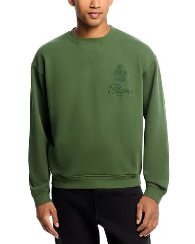 Frame Unisex Ritz Graphic Sweatshirt In Green