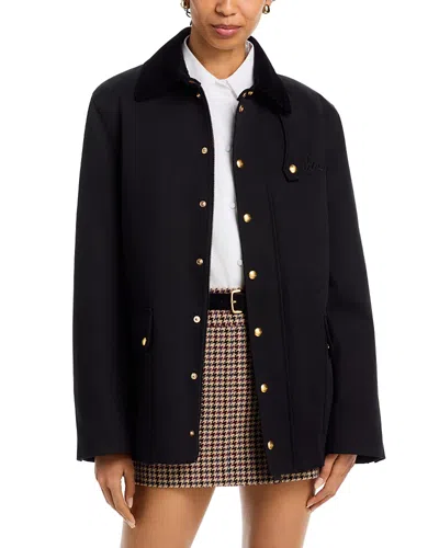 Frame The Ritz Hunting Jacket In Animal Print