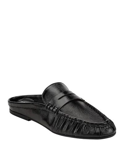Marc Fisher Ltd Women's Jaynie Leather Mules In Black