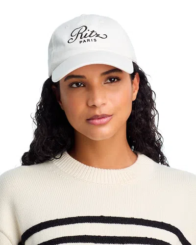 Frame Ritz Unisex Cotton Hat In White