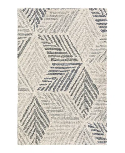 Dash & Albert By Annie Selke Dash Albert By Annie Selke Da897 Karari Area Rug, 2'6x8'0 In Blue