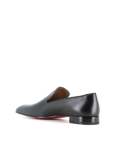 Christian Louboutin Danny Flex Loafers In Black Leather