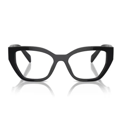 Prada Pr A16v 16k1o1 Nero Glasses In Black