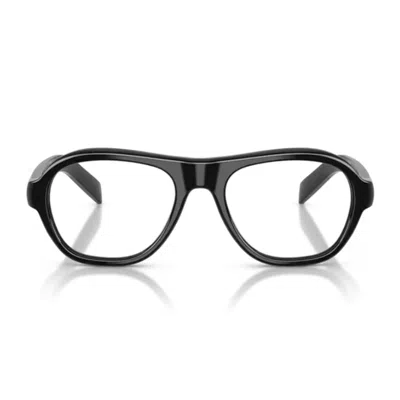 Prada Pr C12v 16k1o1 Nero Glasses In Black