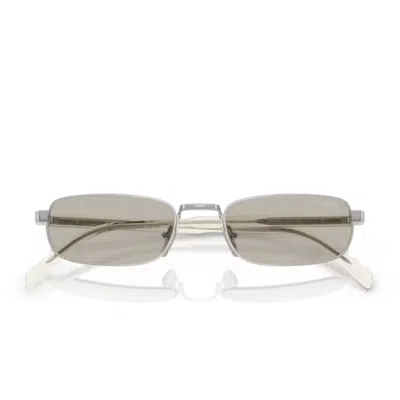Prada Pr B54s 1bc30p Argento Sunglasses In Gray