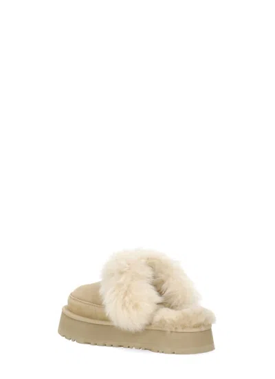 Ugg Disquette Chalet Slippers In Neutral