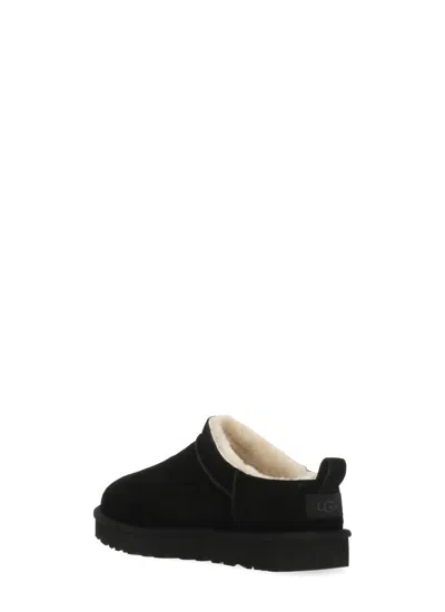 Ugg Classic Micro Suede Sheepskin Boots In Black