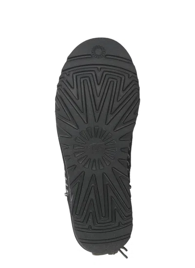 Ugg Classic Ultra Mini Biarritz Ankle Boots In Black