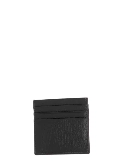 Coccinelle Metallic Soft Cards Holder In Black