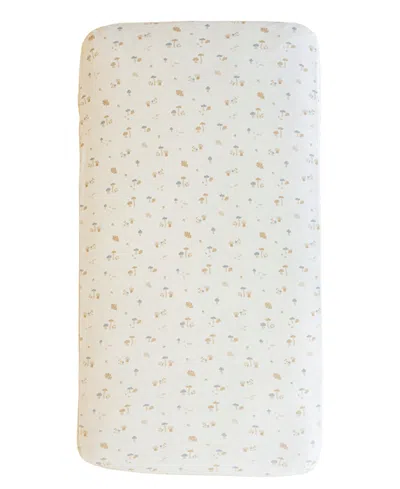 Saranoni Minky Stretch Luxe Crib Sheet In Neutral