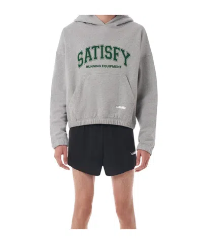 Satisfy Long-sleeved Sweatshirt In Gray