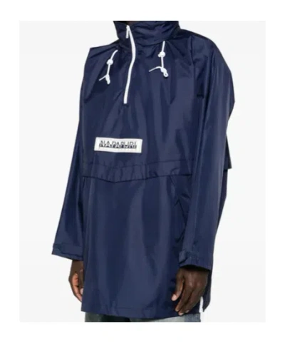 Napapijri Rainforest Axl Anorak In Blue