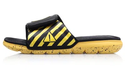 Li-ning Wade Series Velcro Sandals In Yellow