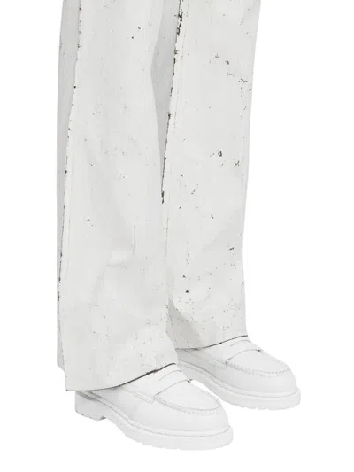 Mm6 Maison Margiela Mm6 By Maison Margiela 1461 Penton Lace-up Shoes In White