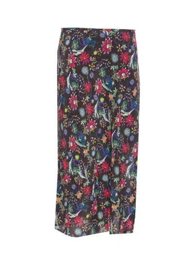 Zadig & Voltaire Jayla Midi Skirt In Multi