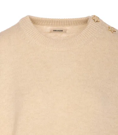 Zadig & Voltaire Swyna Sweater In Brown