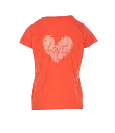 Zadig & Voltaire Zadig&voltaire T-shirts And Polos In Orange