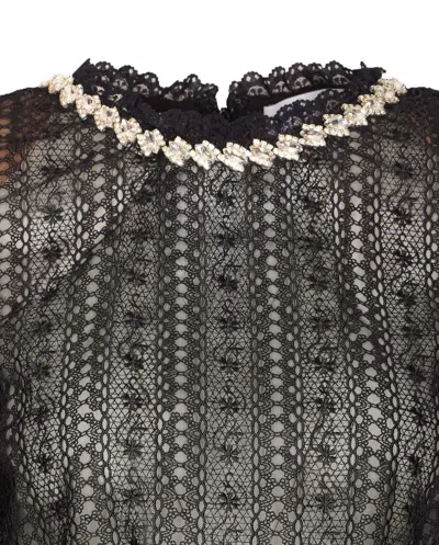 Self-portrait Shirts In Black