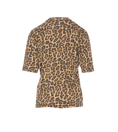 Anine Bing T-shirts And Polos In Animal Print