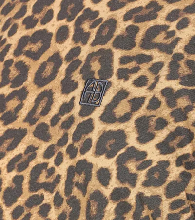 Anine Bing T-shirts And Polos In Animal Print