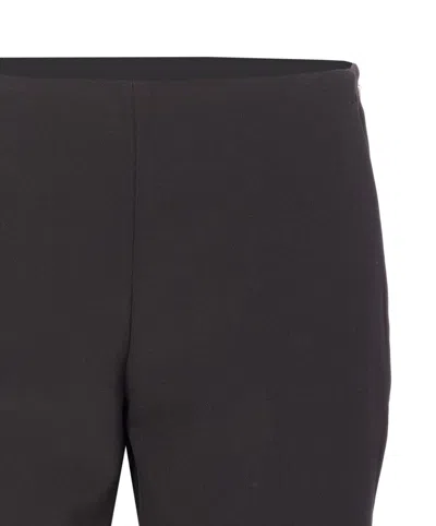 Liu •jo Side-zip Trousers In Black