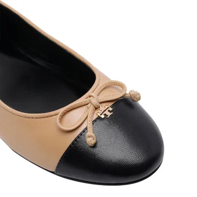 Tory Burch Flat Shoes In Brown