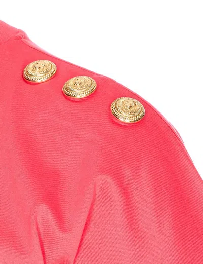 Balmain T-shirts And Polos In Purple