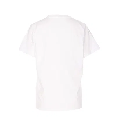 Ganni Women Vintage Wash T-shirt In White