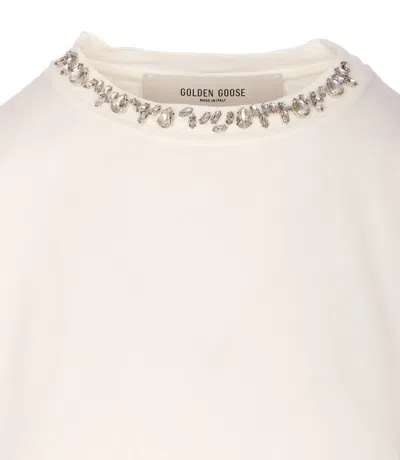 Golden Goose T-shirts And Polos In White