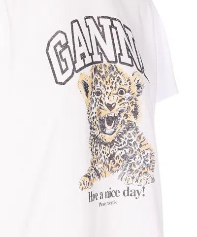 Ganni T-shirts And Polos In Multi