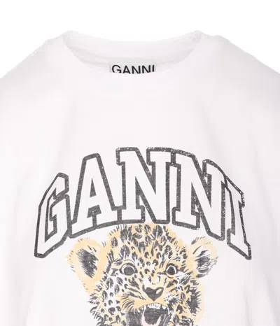 Ganni T-shirts And Polos In Multi