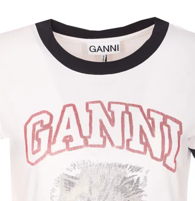 Ganni T-shirts And Polos In Multi