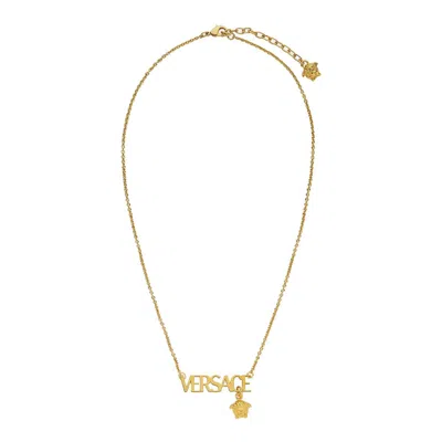 Versace Necklace Metal In Gold