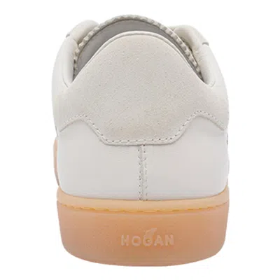 Hogan Low Top Suede Sneakers Rubber Sole In Multi