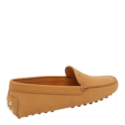 Tod's Flat Shoes In Brown
