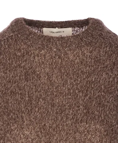 Lisa Yang T-shirts And Polos In Brown