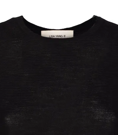 Lisa Yang T-shirts And Polos In Black