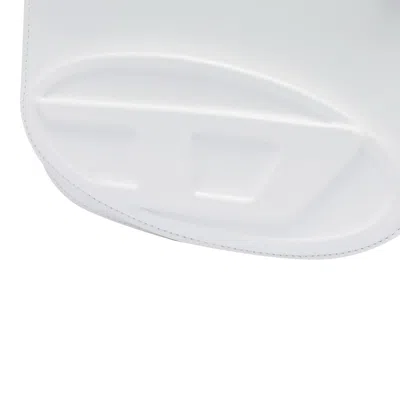 Diesel 1dr Twin Shoulder Bag In White