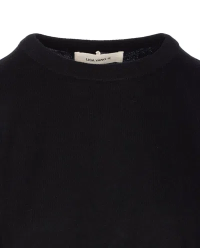 Lisa Yang T-shirts And Polos In Black