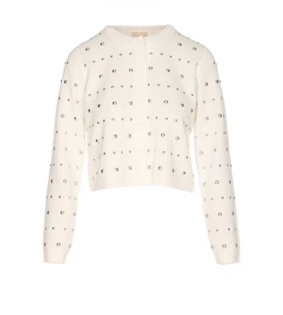 Liu •jo Liu Jo Sweaters In White